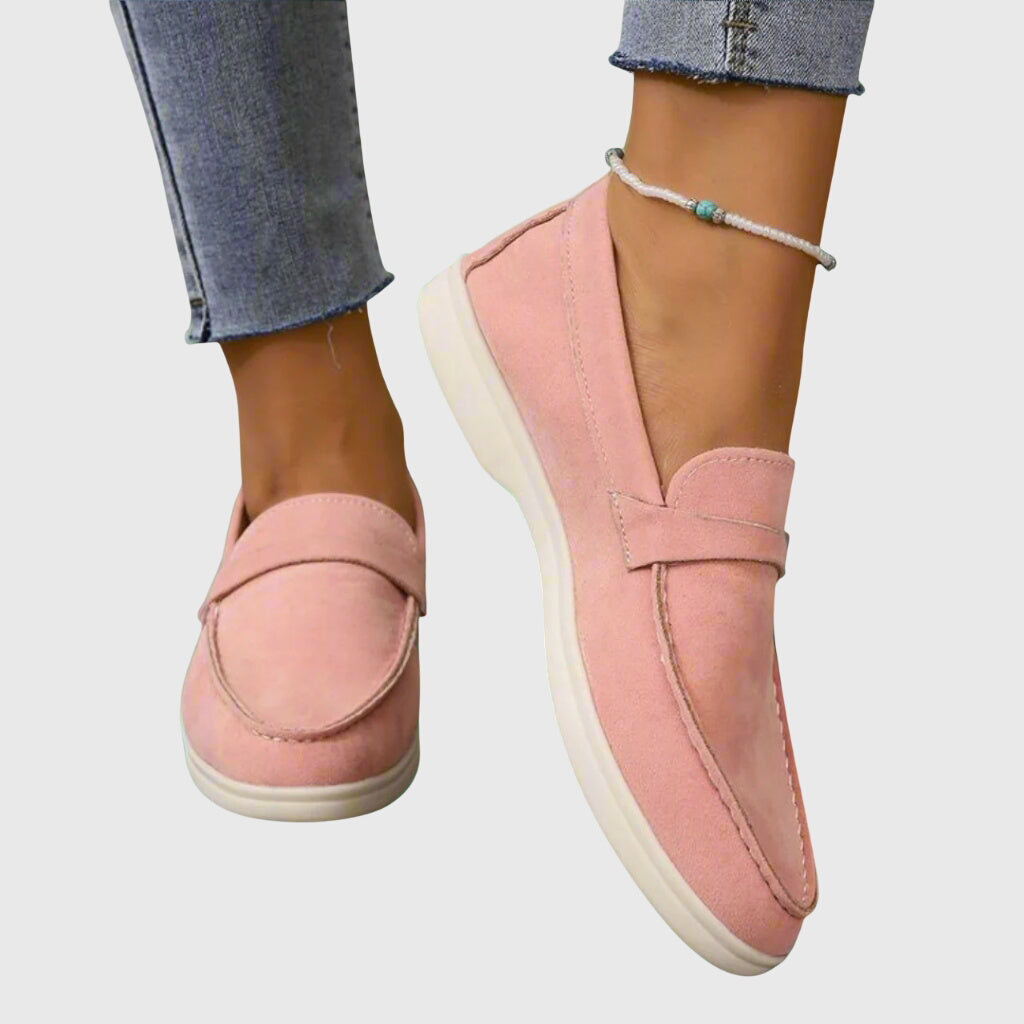 Shania |Suede Loafers
