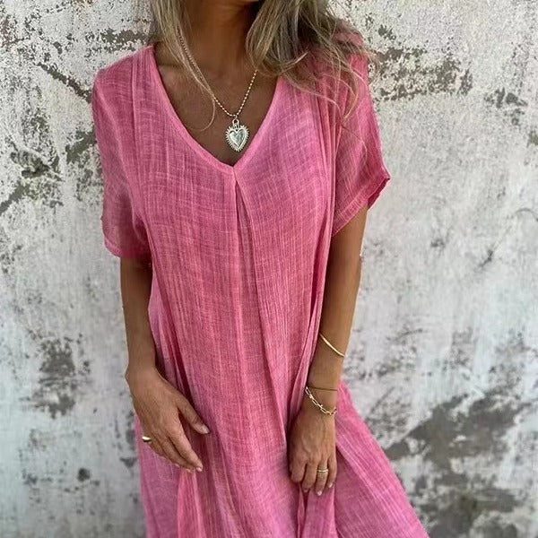 Isabella | Effortless V-Neck Dress