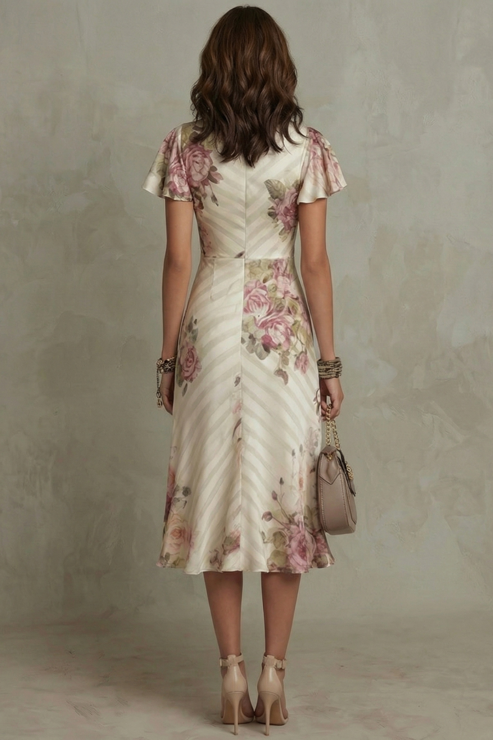 Rosavienne – Satin dress