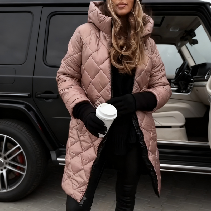 Emilia | High Neck Coat