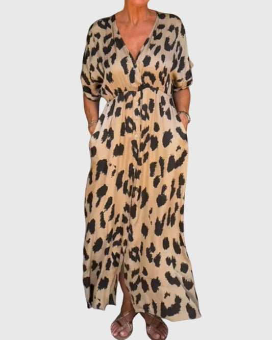 Adriana | Confident Leopard Statement Dress