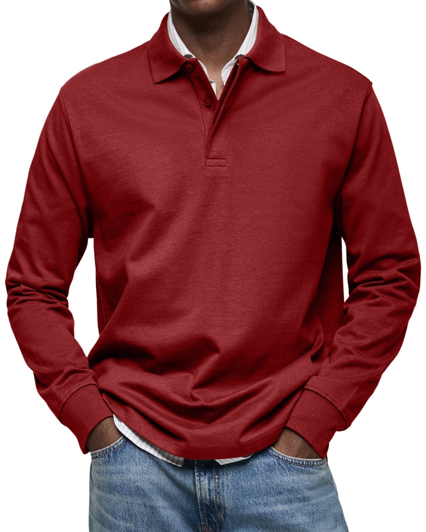 Ryan | Long Sleeve Polo