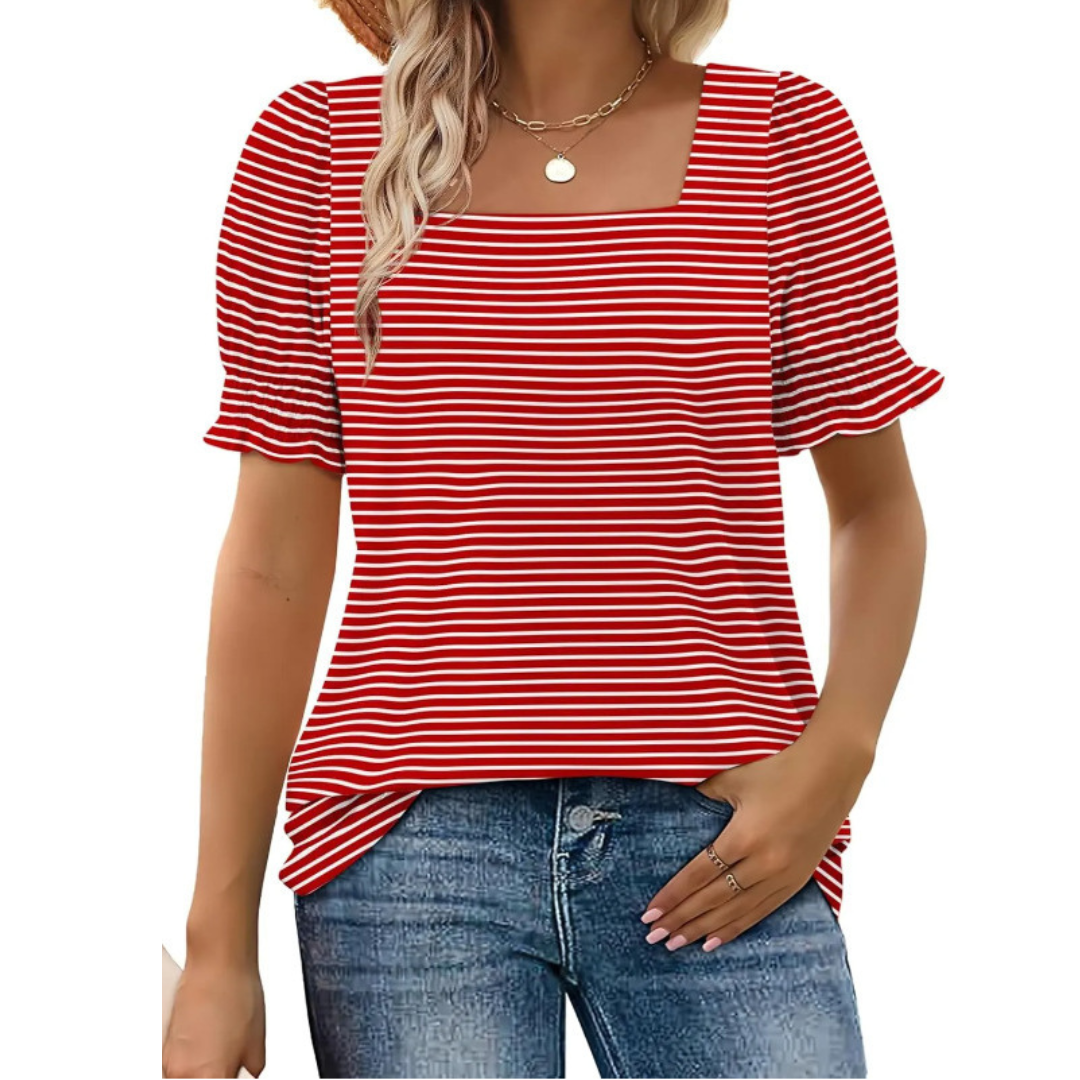 Josephine | Women Lightweight Ruffle Sleeve Summer Essential