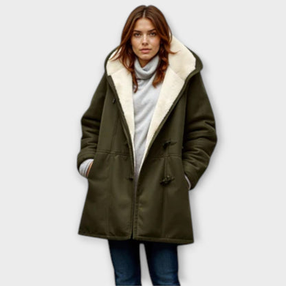 Jamie | Cosy Faux Fur–Lined Winter Coat