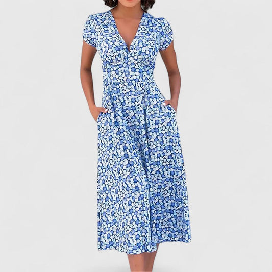 Annabelle | Breezy floral comfort midi dress