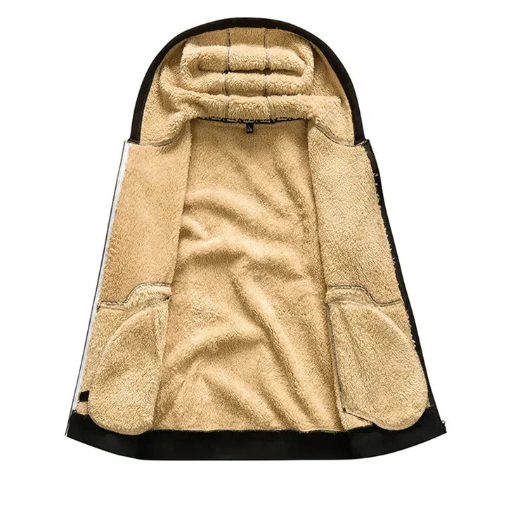 Bennett | Hooded winter fleece jacket