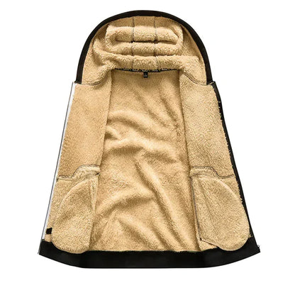 Bennett | Hooded winter fleece jacket