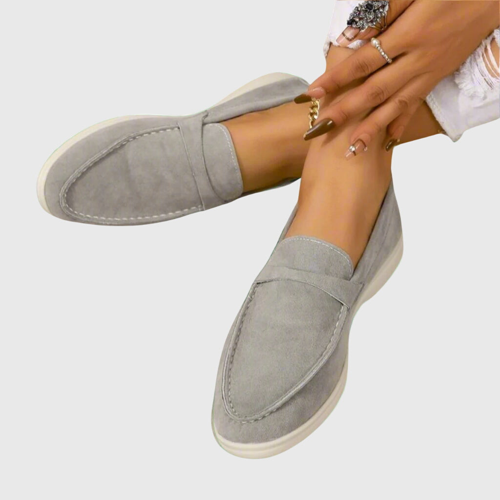 Shania |Suede Loafers
