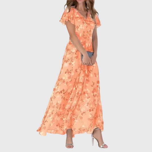 Oriane | Romantic Flowy Maxi Dress
