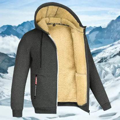 Bennett | Hooded winter fleece jacket
