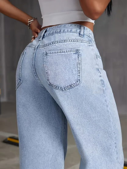 Phin | Trendy High-Waisted Denim