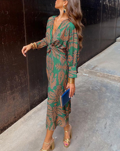 Velina | Elegant Midi Dress