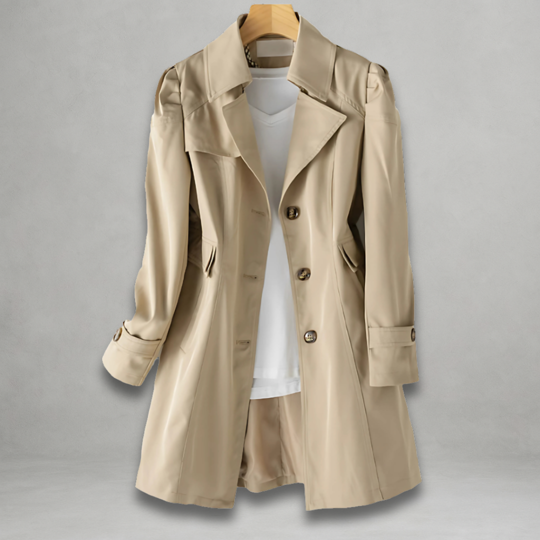 Jade | Refined Autumn Trench Coat