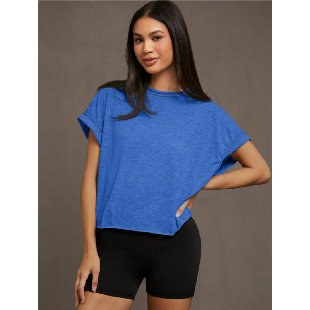 Sereia | Women Everyday Cut Out Hemline Womenswear Top