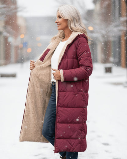 Elora | Insulated Sherpa Winter Coat