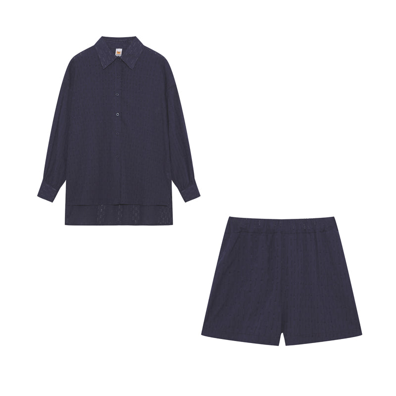 Elizabeth | Breezy Shirt And Shorts Set