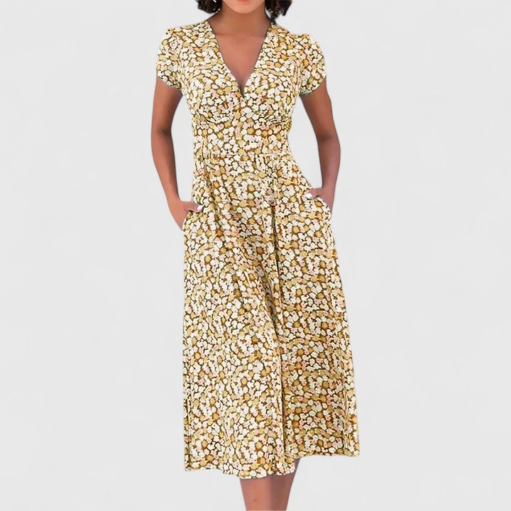 Annabelle | Breezy floral comfort midi dress