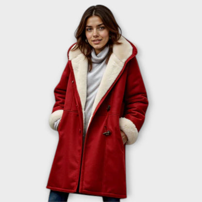 Jamie | Cosy Faux Fur–Lined Winter Coat