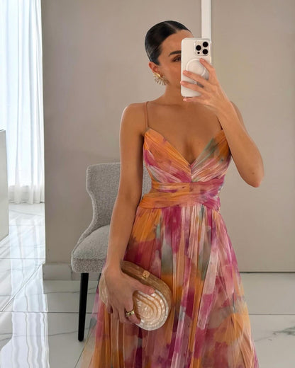 Floral | Elegant Maxi Dress