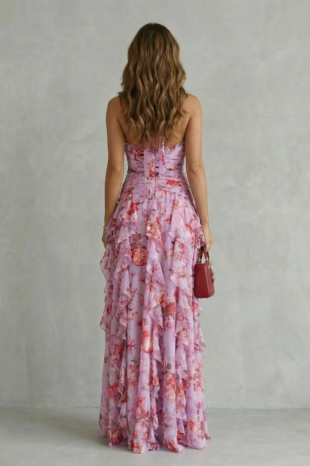 Fleur | Halter maxi dress