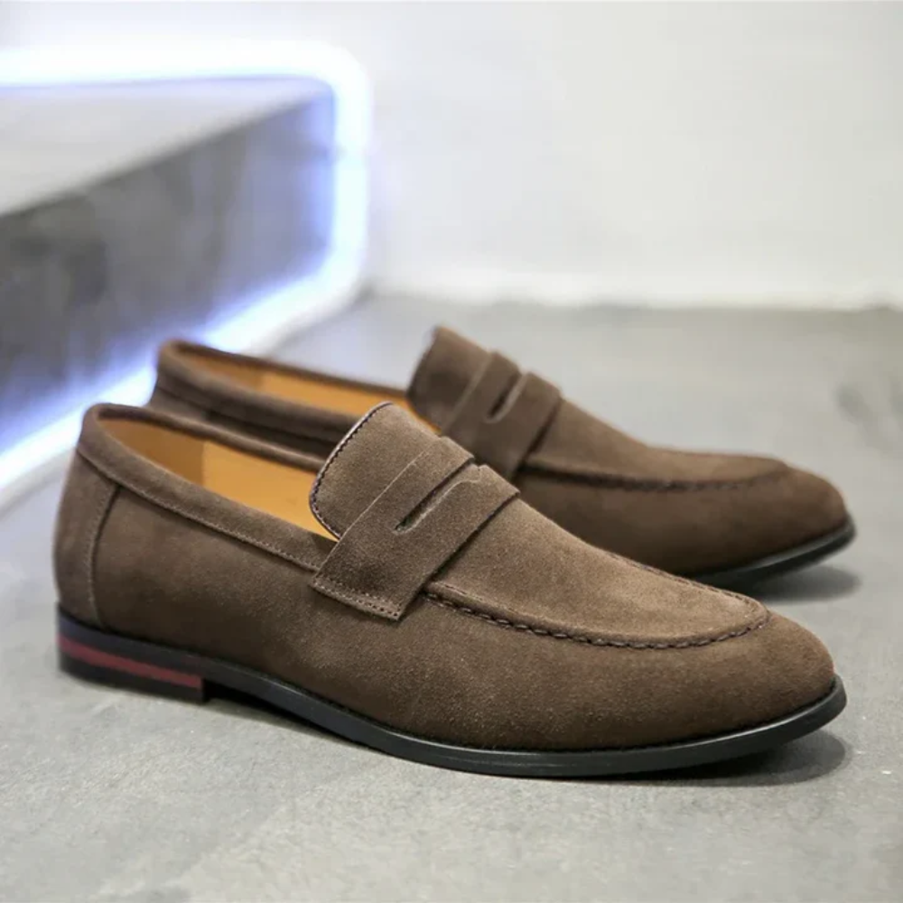 Frederick | Suède Spring Loafers