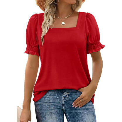 Josephine | Women Lightweight Ruffle Sleeve Summer Essential