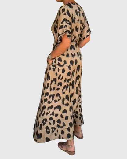 Adriana | Confident Leopard Statement Dress