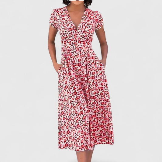 Annabelle | Breezy floral comfort midi dress