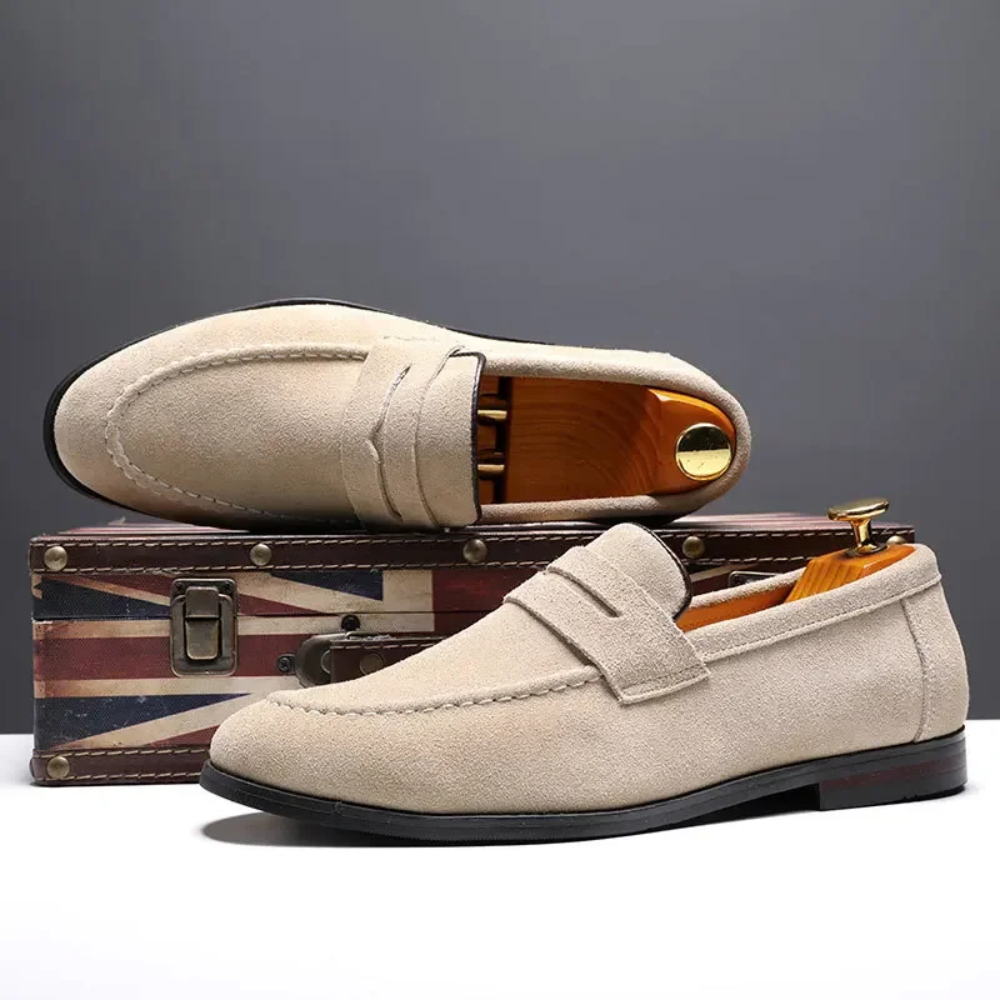 Frederick | Suède Spring Loafers