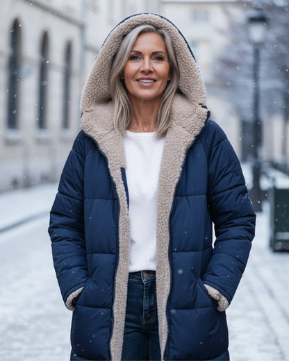 Elora | Insulated Sherpa Winter Coat