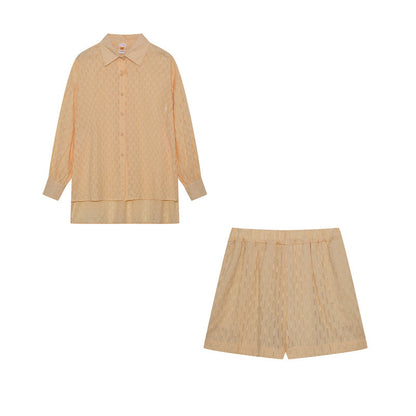 Elizabeth | Breezy Shirt And Shorts Set