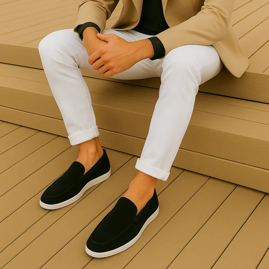 Dominic | Suède Loafers