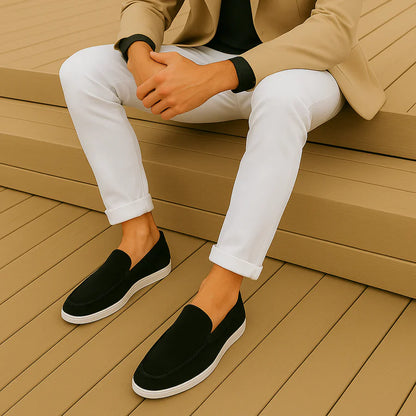 Dominic | Suède Loafers