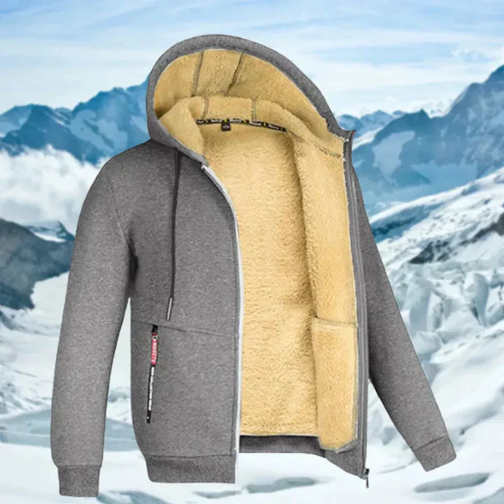 Bennett | Hooded winter fleece jacket