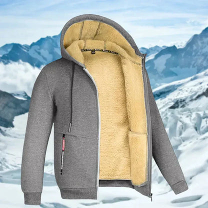Bennett | Hooded winter fleece jacket