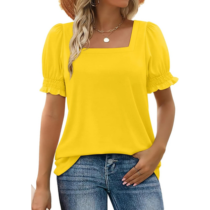 Josephine | Women Lightweight Ruffle Sleeve Summer Essential