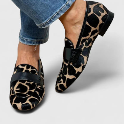 Anne | Leopard Loafers