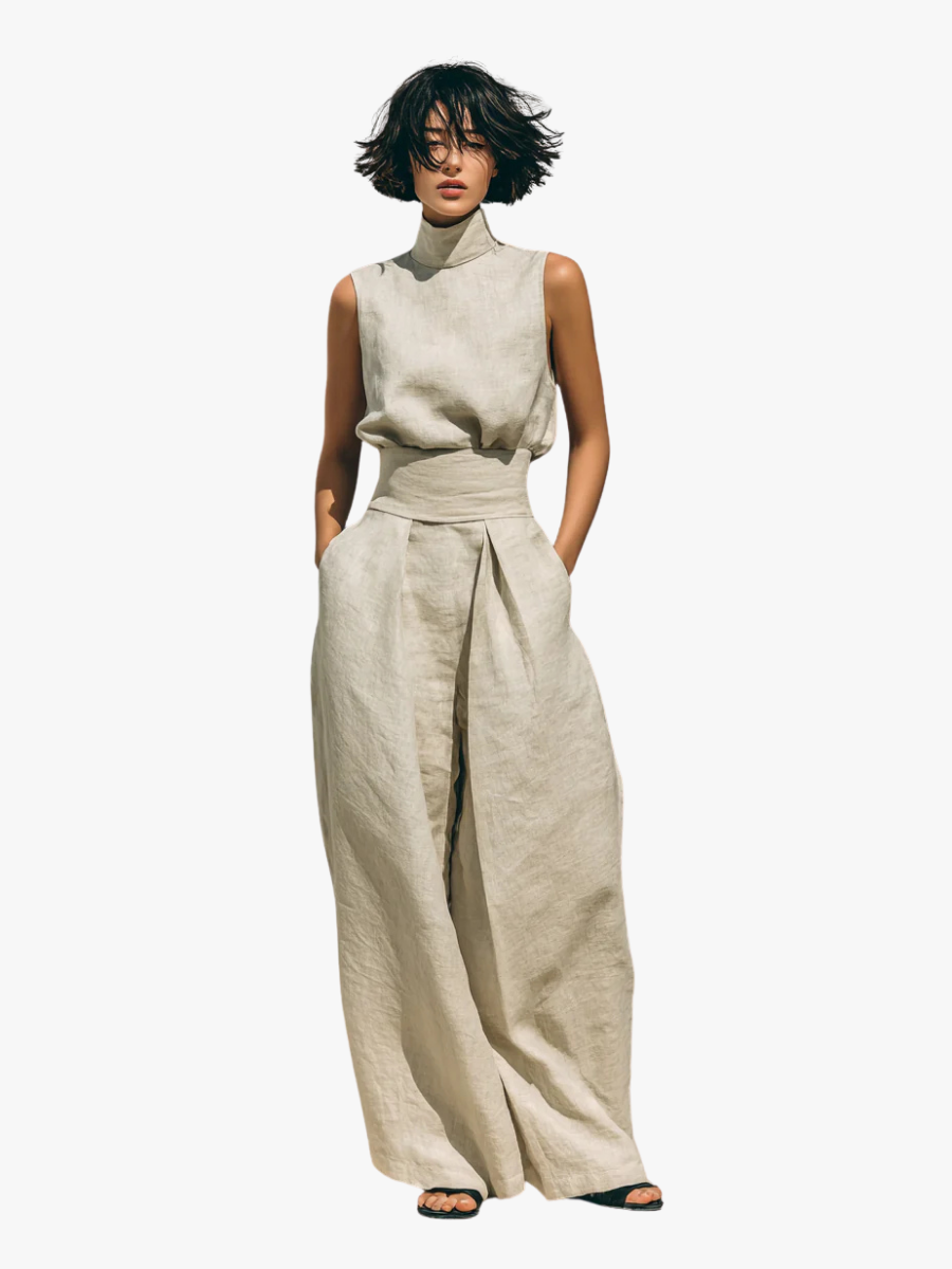 Moreau | Women’s Wide-Leg Cotton Set