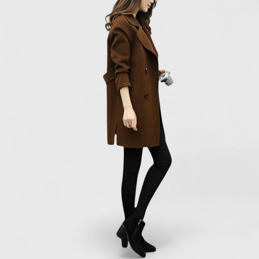 Daisy | Refined Double-Breasted Coat