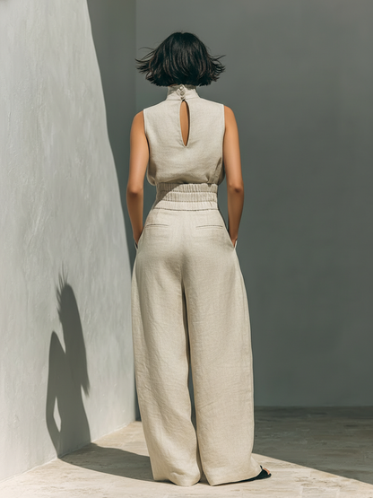 Moreau | Women’s Wide-Leg Cotton Set