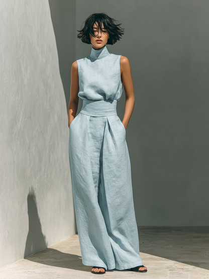 Moreau | Women’s Wide-Leg Cotton Set