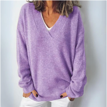 Jana | Relaxed V-Neck Knit