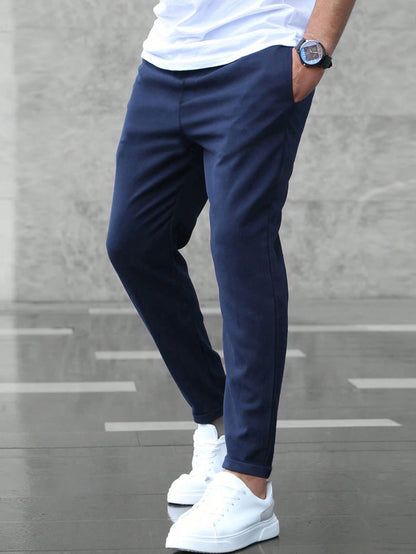 Bronko | Premium Lightweight Straight-Leg Casual Trousers