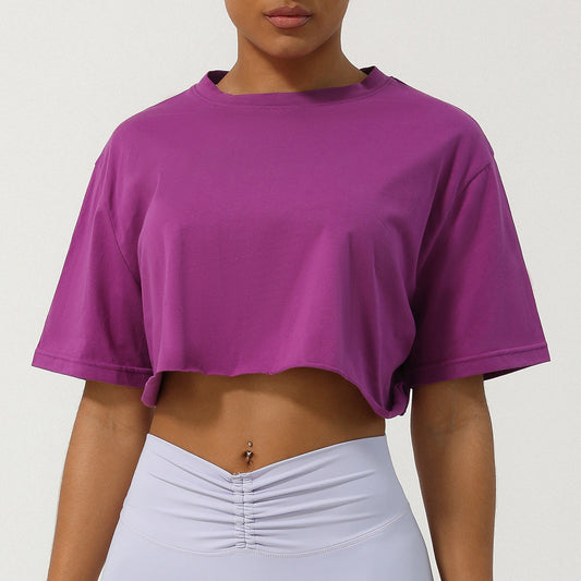 Cassidy | Women Relaxed Fit Crop Tee