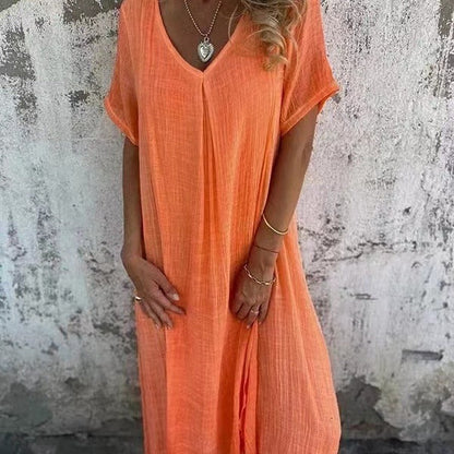 Isabella | Effortless V-Neck Dress