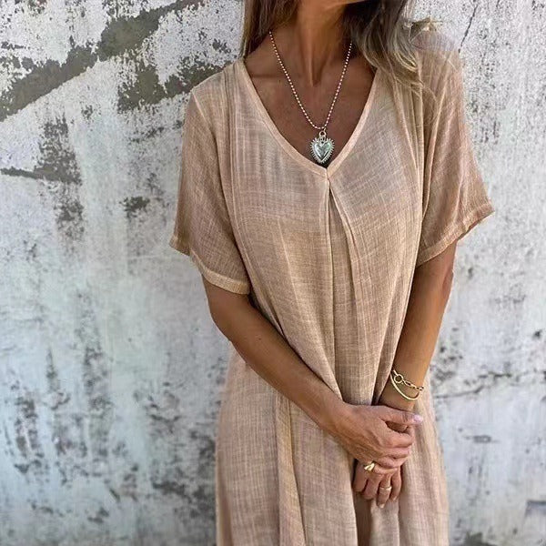 Isabella | Effortless V-Neck Dress