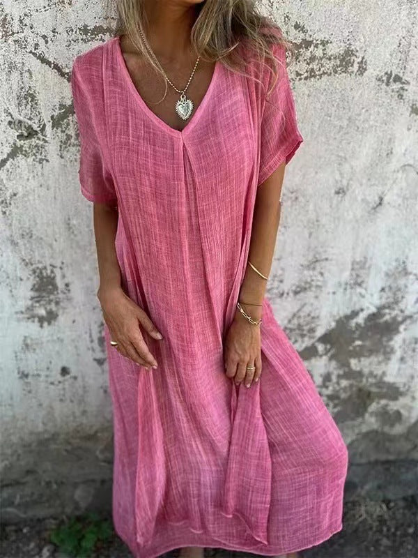 Isabella | Effortless V-Neck Dress