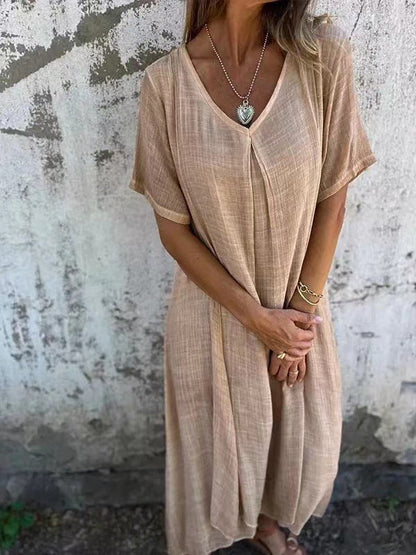 Isabella | Effortless V-Neck Dress