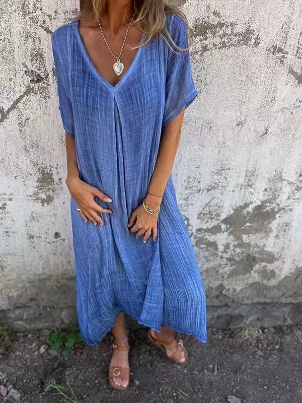 Isabella | Effortless V-Neck Dress