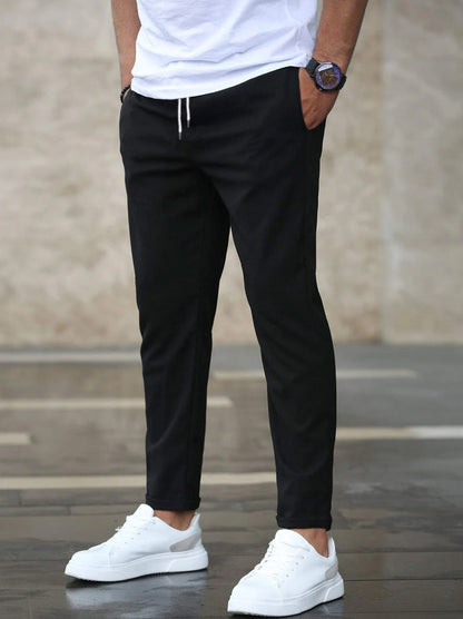 Bronko | Premium Lightweight Straight-Leg Casual Trousers